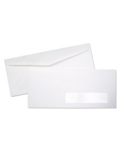 #10 24lb White Wove Standard Right Window