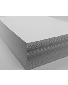 8 1/2 x 11 Cougar Smooth 24lb White Letterhead