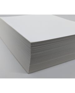 8 1/2 x 11 Strathmore Writing Laid 24lb Ultimate White Letterhead